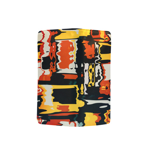 Distorted shapes in retro colors Men's Clutch Purse （Model 1638）