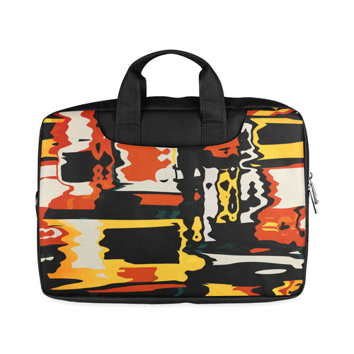 Distorted shapes in retro colors Macbook Air 15"（Two sides)