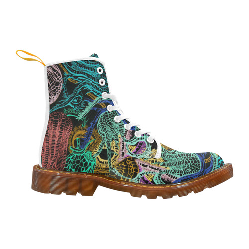 Rainbow crinoids inverted Martin Boots For Women Model 1203H