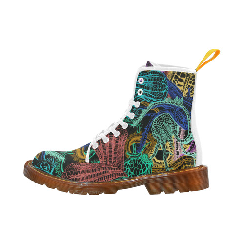 Rainbow crinoids inverted Martin Boots For Women Model 1203H