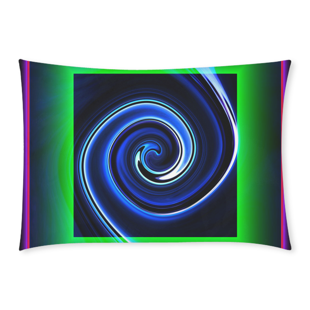 Dance in Neon - Jera Nour Custom Rectangle Pillow Case 20x30 (One Side)