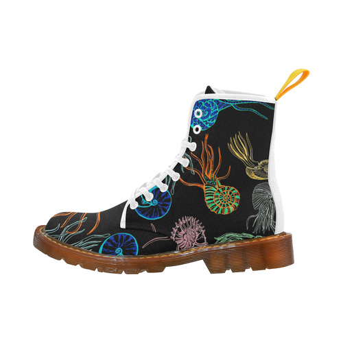 ammonites at night Martin Boots For Women Model 1203H