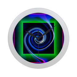 Dance in Neon - Jera Nour Circular Plastic Wall clock