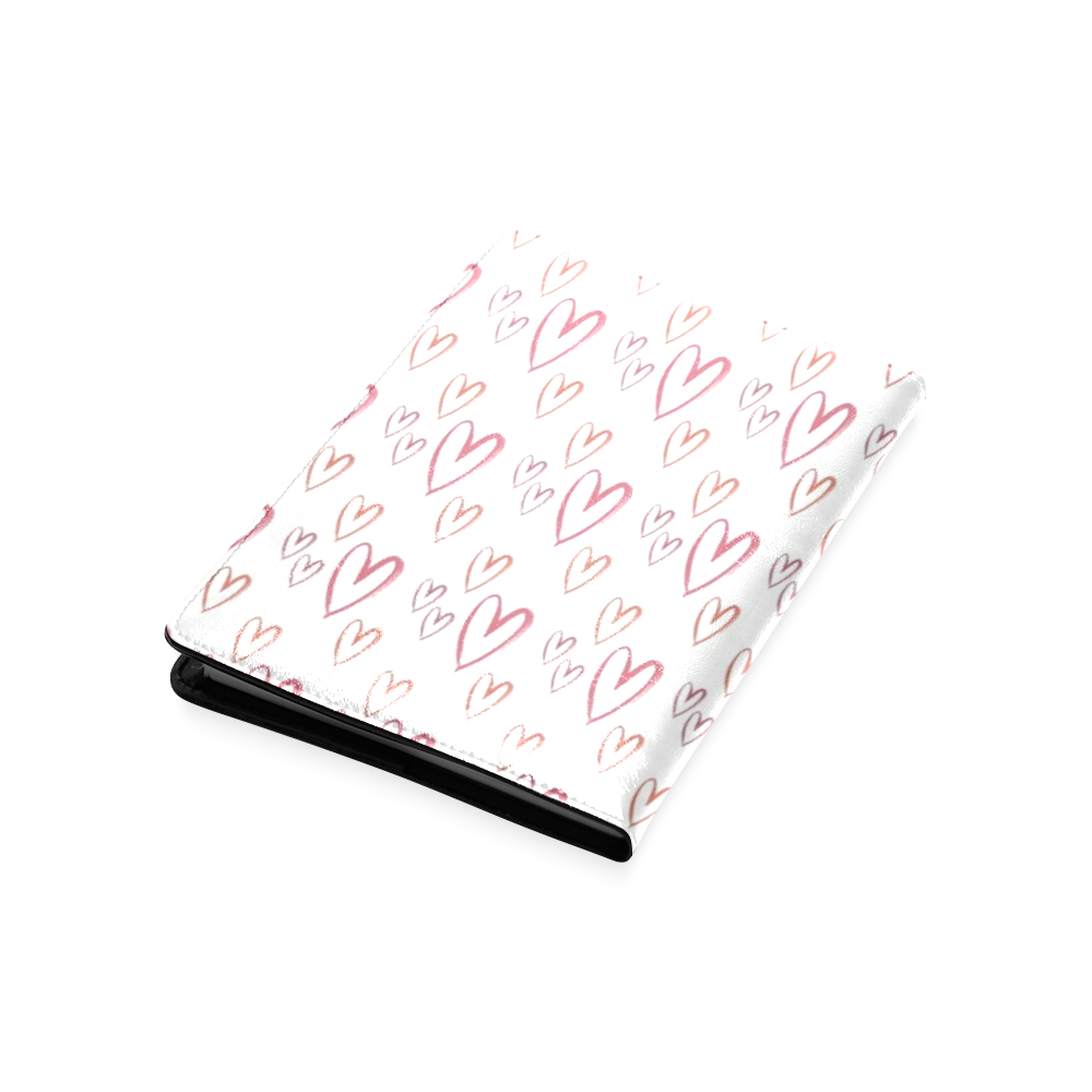 red-hearts Custom NoteBook A5