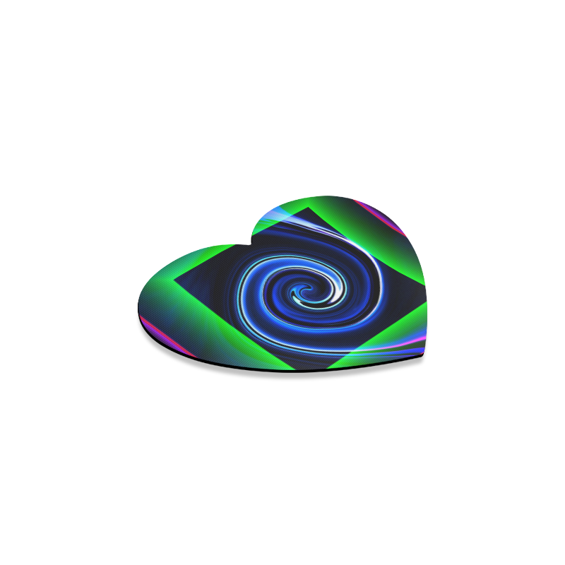 Dance in Neon - Jera Nour Heart Coaster