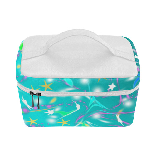 mint coloful lunch box Lunch Bag/Large (Model 1658)