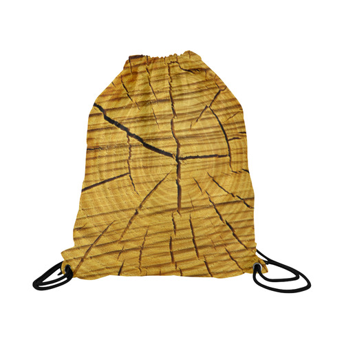 Sun of Wood Large Drawstring Bag Model 1604 (Twin Sides)  16.5"(W) * 19.3"(H)