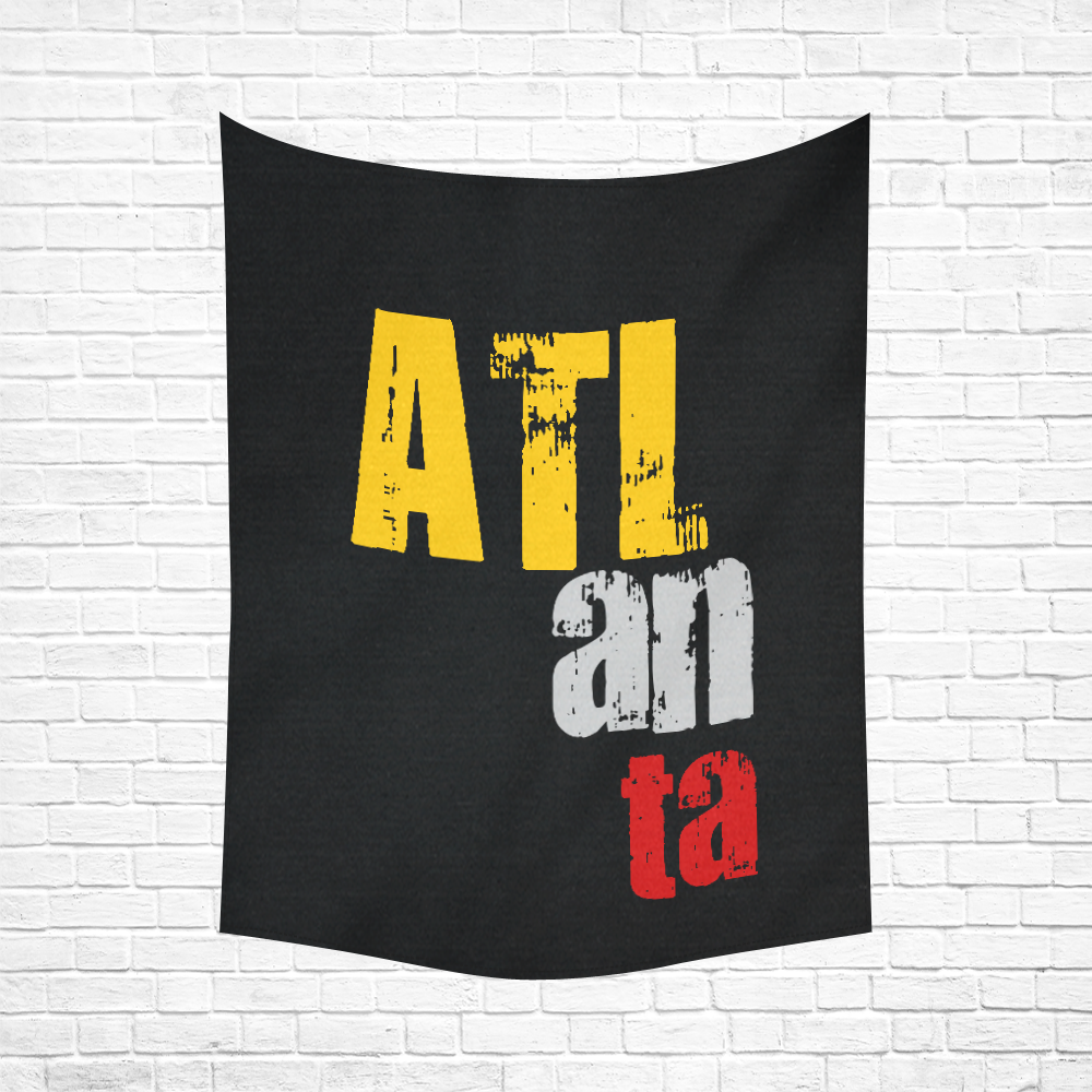 Atlanta by Artdream Cotton Linen Wall Tapestry 60"x 80"