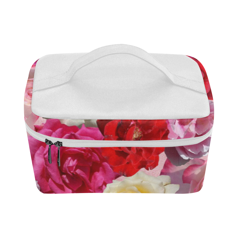 Bed Of Roses Cosmetic Bag/Large (Model 1658)