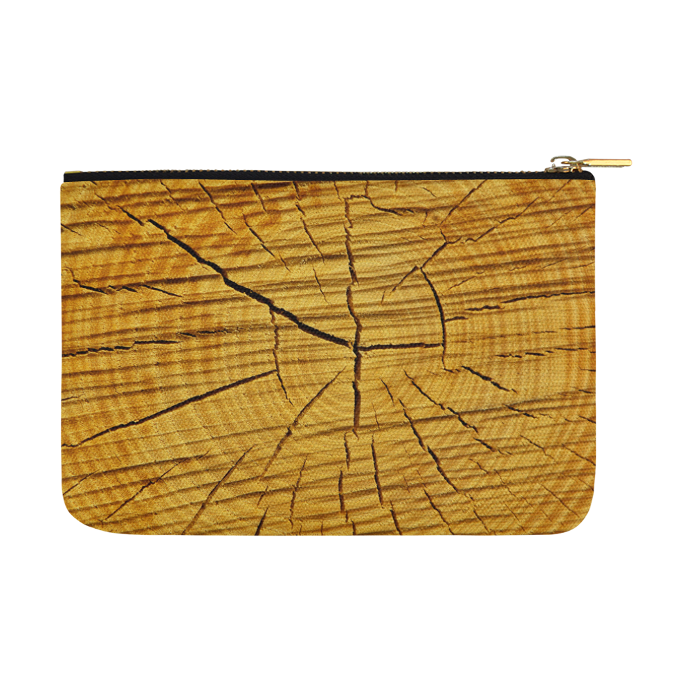 Sun of Wood Carry-All Pouch 12.5''x8.5''