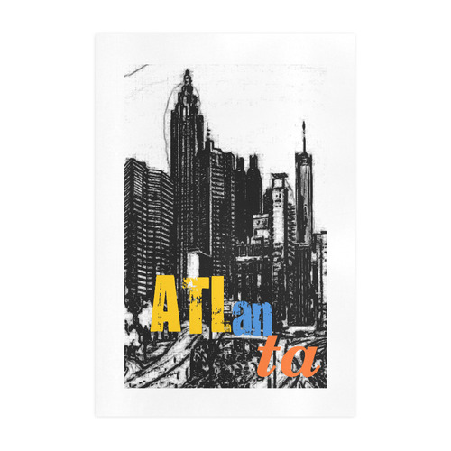 Atlanta by Ardream Art Print 19‘’x28‘’