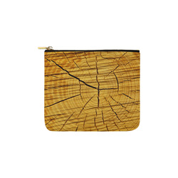 Sun of Wood Carry-All Pouch 6''x5''
