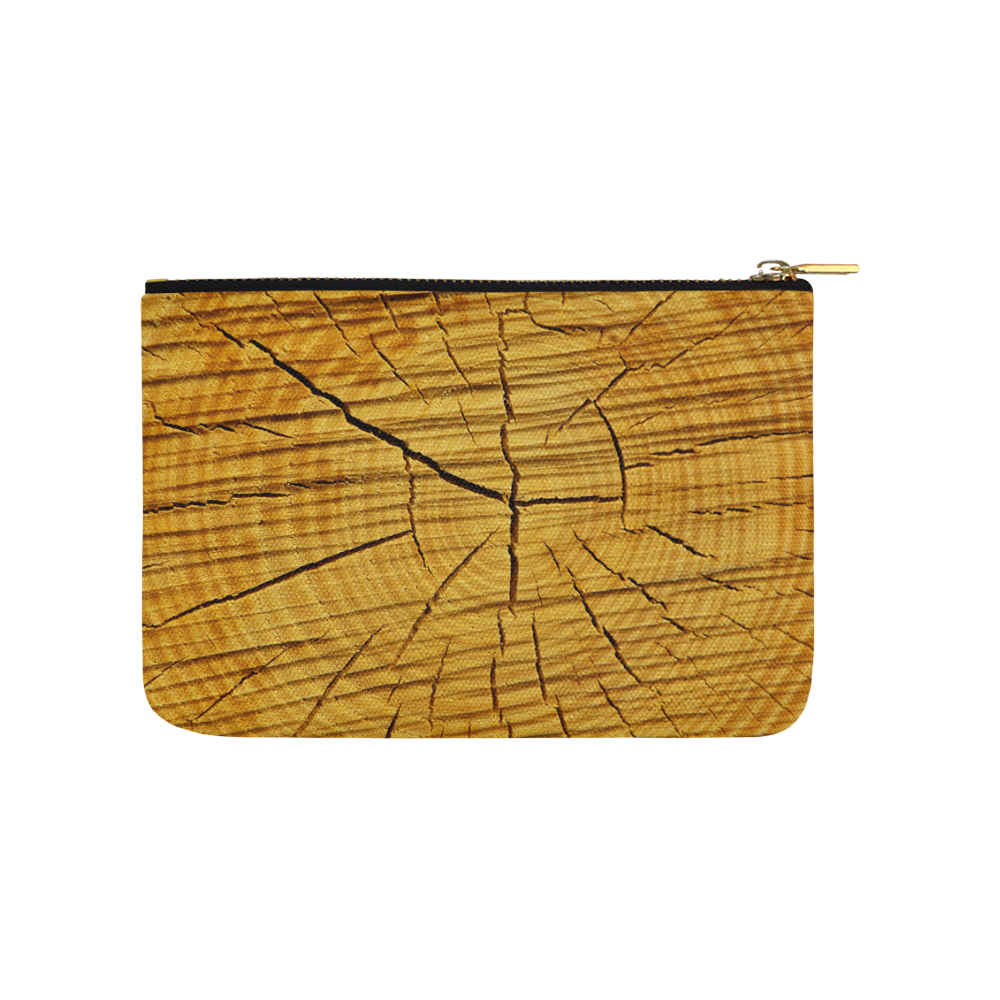 Sun of Wood Carry-All Pouch 9.5''x6''