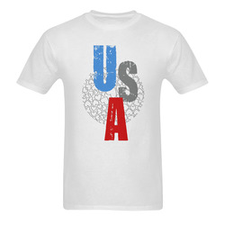 USA by Artdream Sunny Men's T- shirt (Model T06)