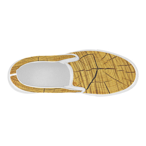 Sun of Wood Women's Slip-on Canvas Shoes (Model 019)