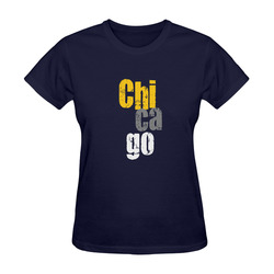 Chicago by Artdream Sunny Women's T-shirt (Model T05)