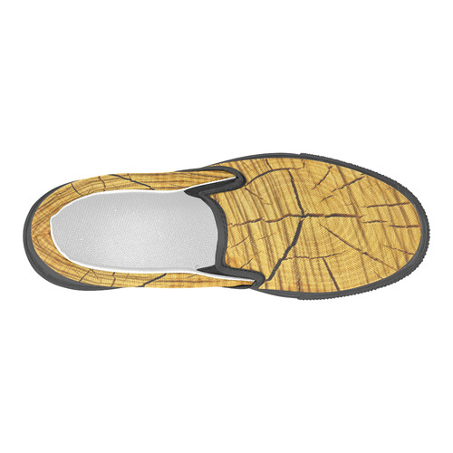Sun of Wood Men's Slip-on Canvas Shoes (Model 019)
