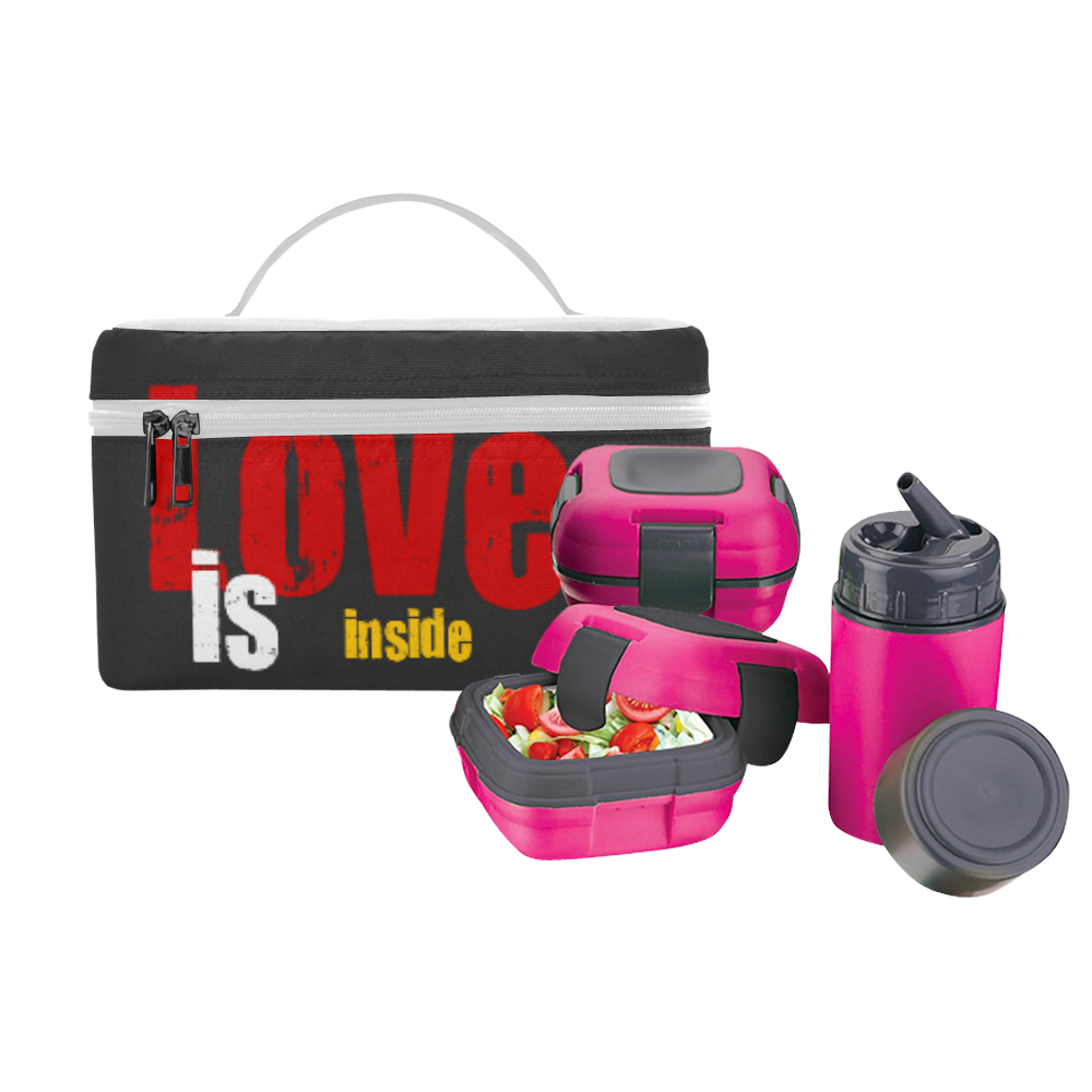 Love is inside by Artdream Lunch Bag/Large (Model 1658)