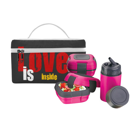 Love is inside by Artdream Lunch Bag/Large (Model 1658)