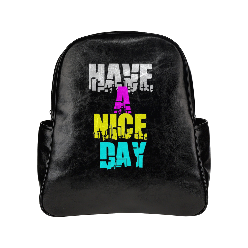 Nice Day by Artdream Multi-Pockets Backpack (Model 1636)