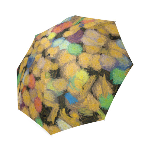 Paint brushes Foldable Umbrella (Model U01)