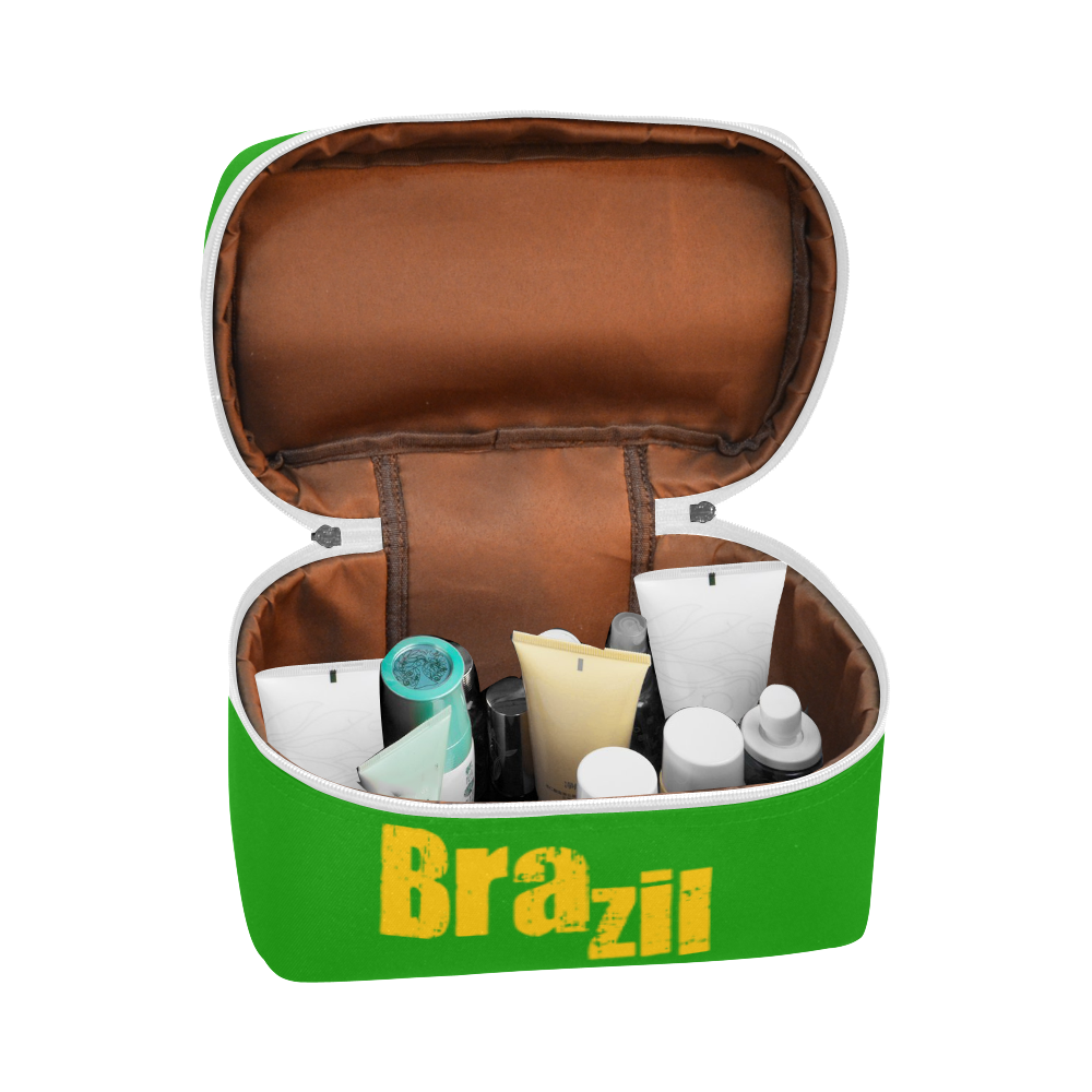 Brazil by Artdream Cosmetic Bag/Large (Model 1658)