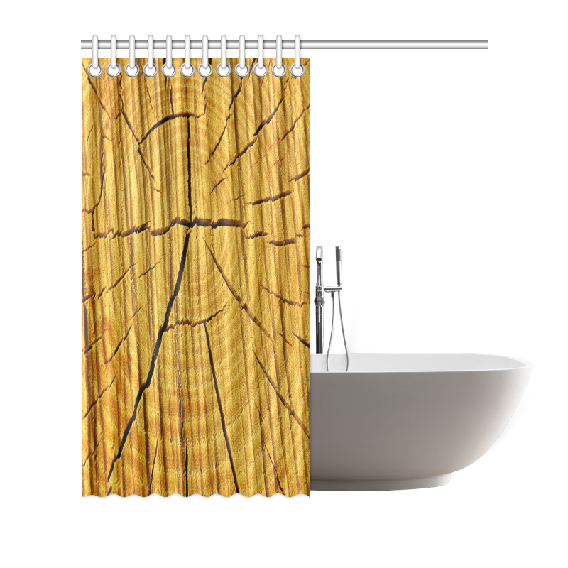 Sun of Wood Shower Curtain 72"x72"