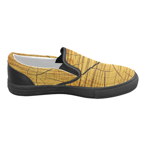 Sun of Wood Men's Unusual Slip-on Canvas Shoes (Model 019)