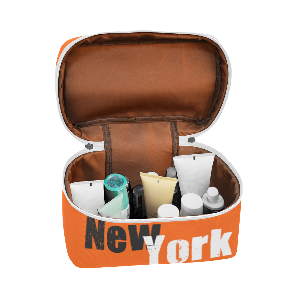 New York by Artdream Cosmetic Bag/Large (Model 1658)