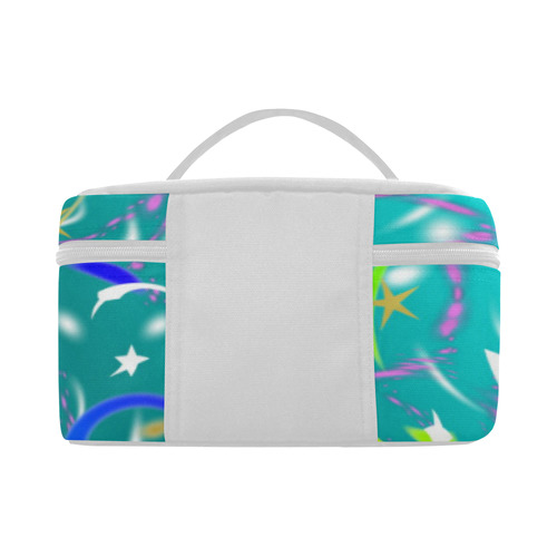 mint coloful lunch box Lunch Bag/Large (Model 1658)