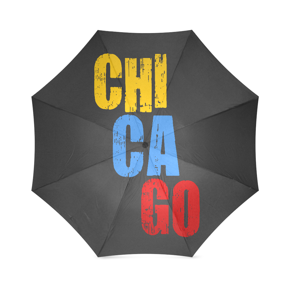 Chicago by Artdream Foldable Umbrella (Model U01)