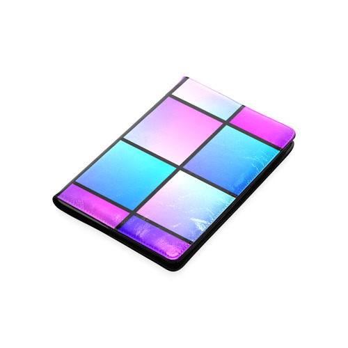 Gradient squares pattern Custom NoteBook A5