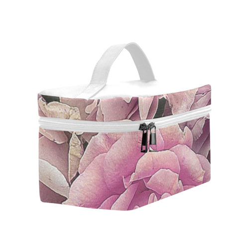 great garden roses pink Cosmetic Bag/Large (Model 1658)