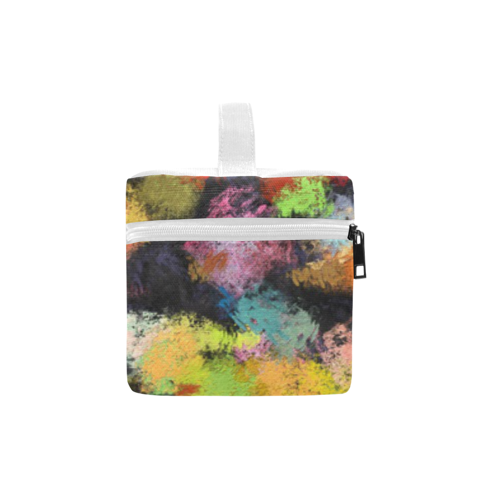 Colorful paint strokes Cosmetic Bag/Large (Model 1658)