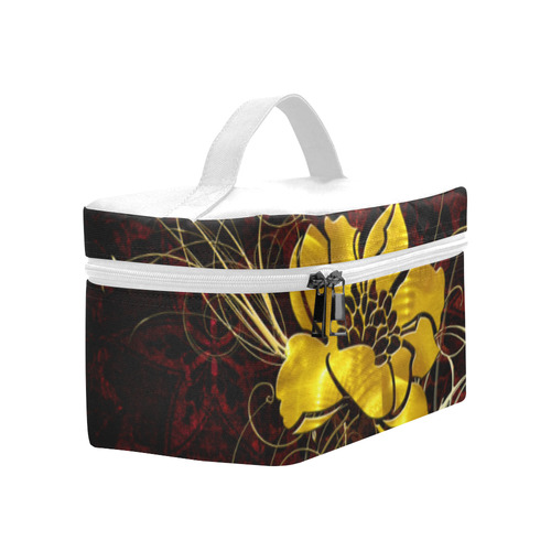 Beautiful flower with leaves Lunch Bag/Large (Model 1658)