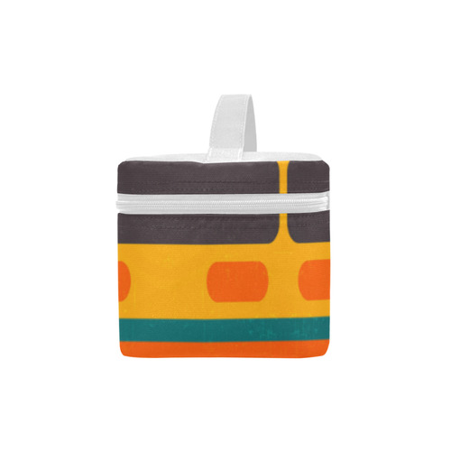 Rectangles in retro colors texture Lunch Bag/Large (Model 1658)