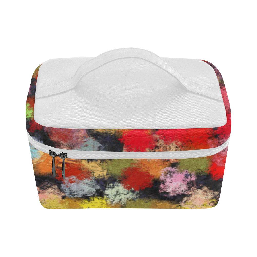 Colorful paint strokes Cosmetic Bag/Large (Model 1658)