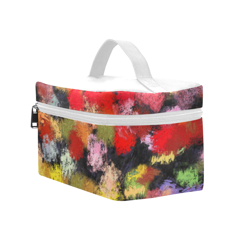 Colorful paint strokes Cosmetic Bag/Large (Model 1658)
