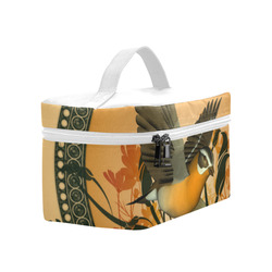 Birds with flowers Lunch Bag/Large (Model 1658)