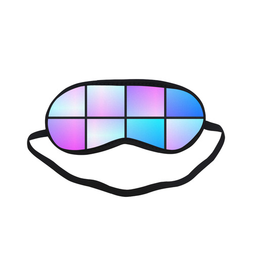 Gradient squares pattern Sleeping Mask