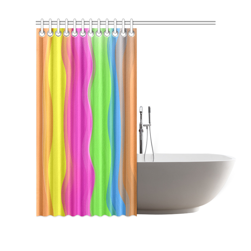 Rainbows Shower Curtain 69"x70" ID D1277041
