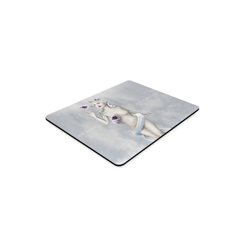 Red Queen Star Blood Rectangle Mousepad