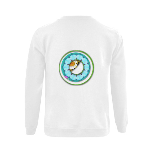 Cool I Am Gildan Crewneck Sweatshirt(NEW) (Model H01)