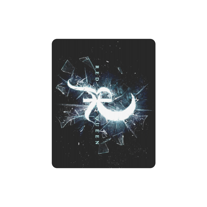 Red Queen Shattered Glass Rectangle Mousepad