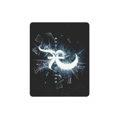 Red Queen Shattered Glass Rectangle Mousepad