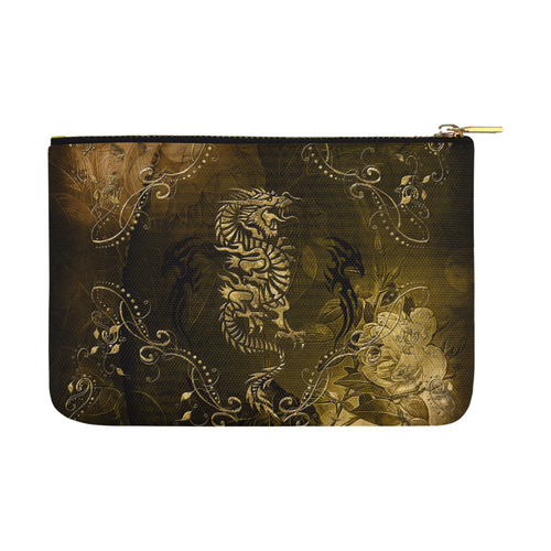 Wonderful chinese dragon in gold Carry-All Pouch 12.5''x8.5''