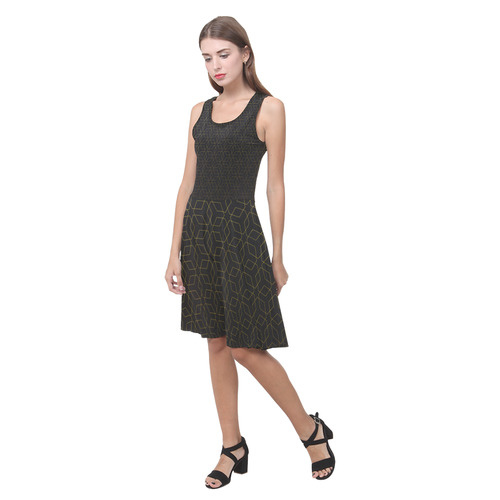 Delicate Geometry Atalanta Casual Sundress(Model D04)