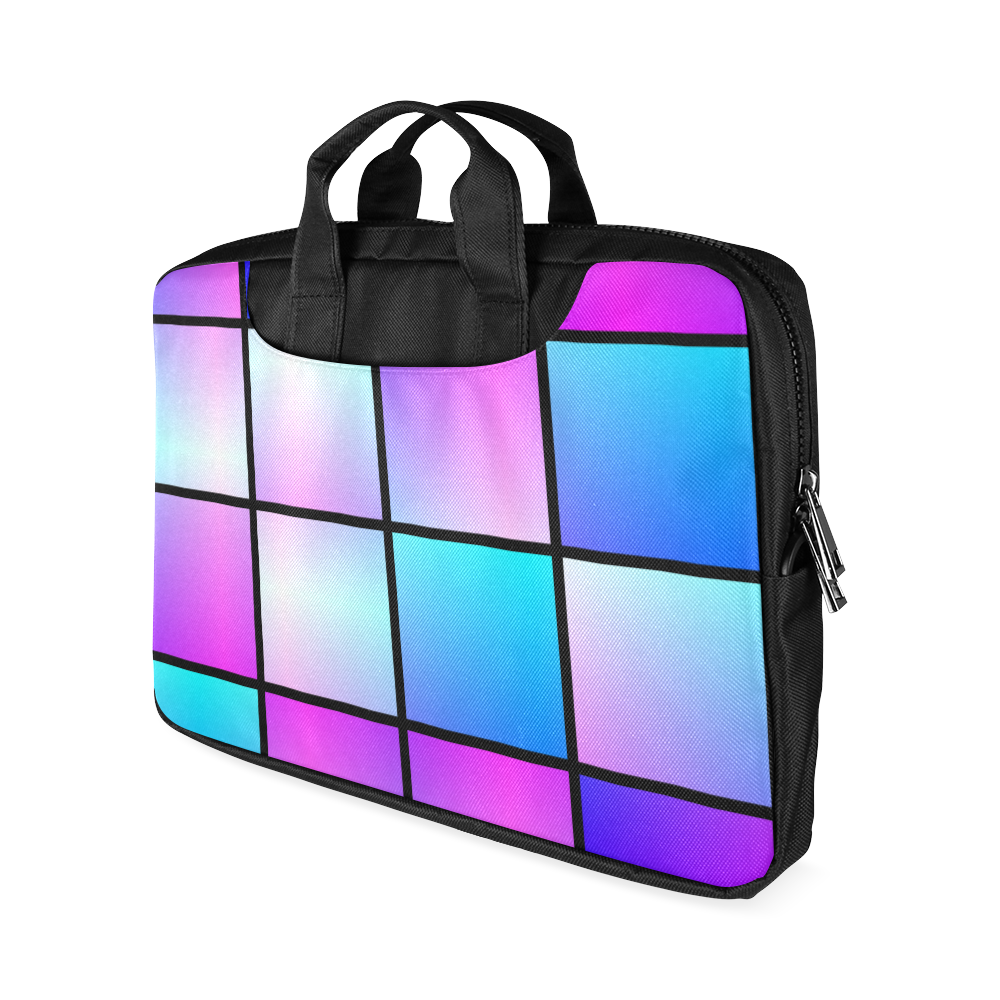 Gradient squares pattern Macbook Air 15"（Two sides)
