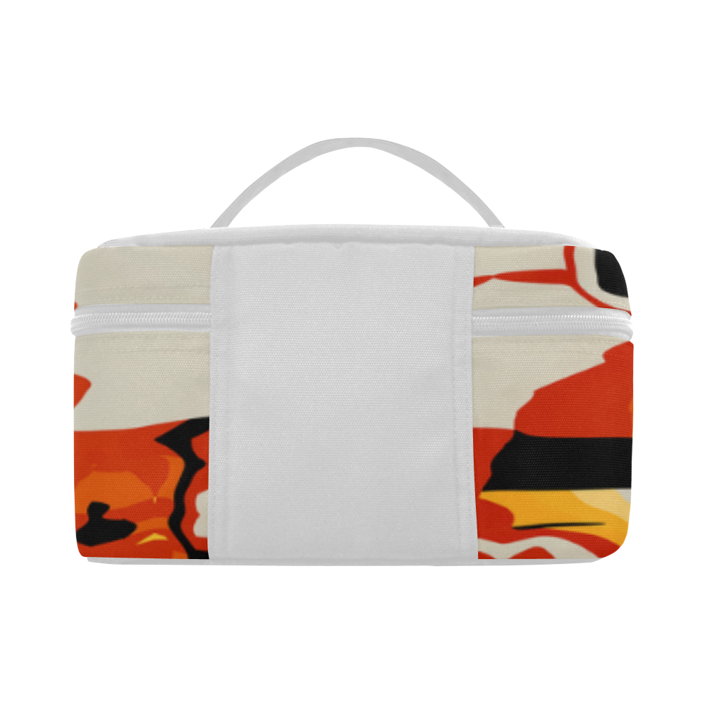 Distorted shapes in retro colors Lunch Bag/Large (Model 1658)