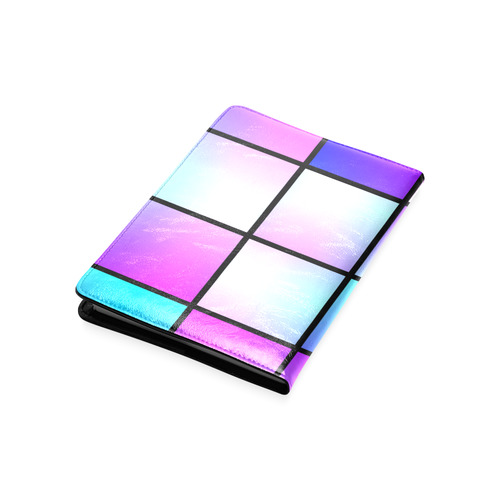 Gradient squares pattern Custom NoteBook A5